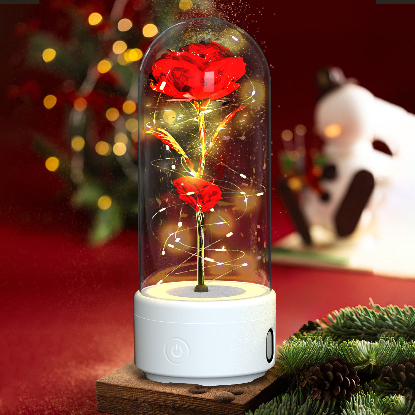 Luminous Rose Speaker Gift