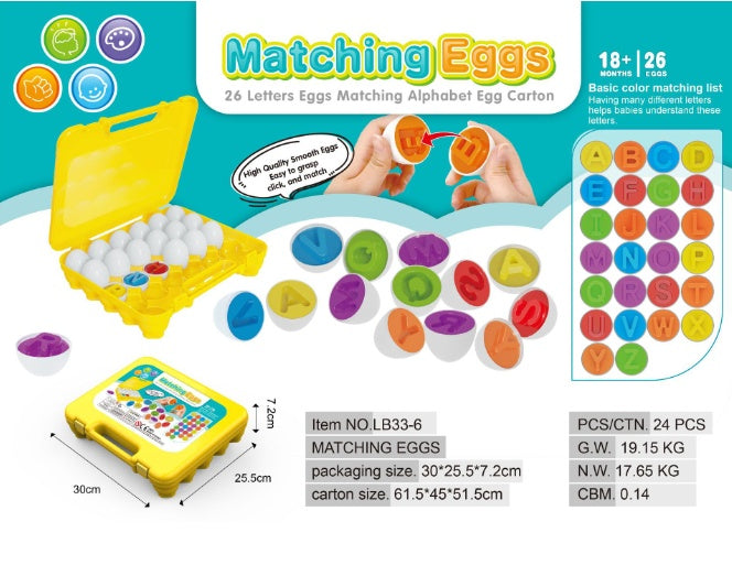 Baby Learning Educational Smart Egg Toy Games Shape Matching Sorters For Kids