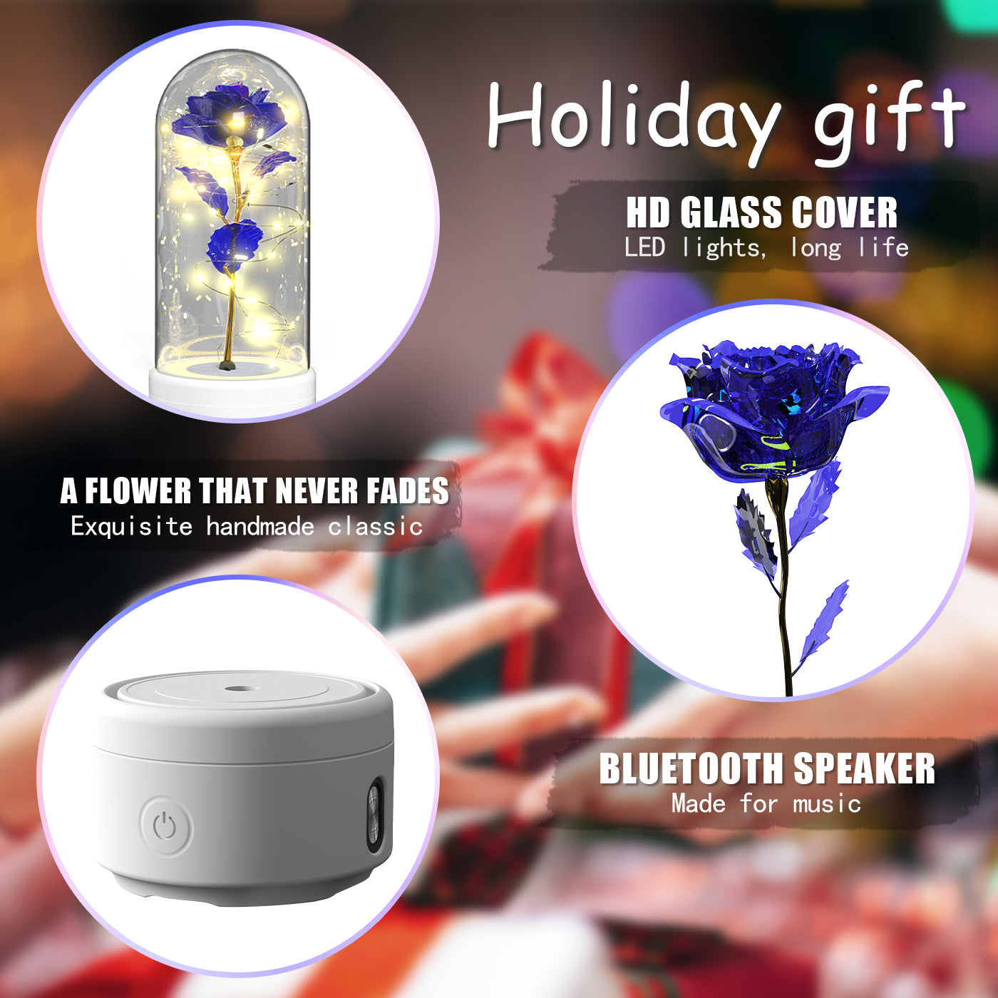 Luminous Rose Speaker Gift