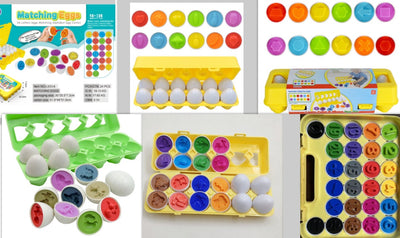 Baby Learning Educational Smart Egg Toy Games Shape Matching Sorters For Kids