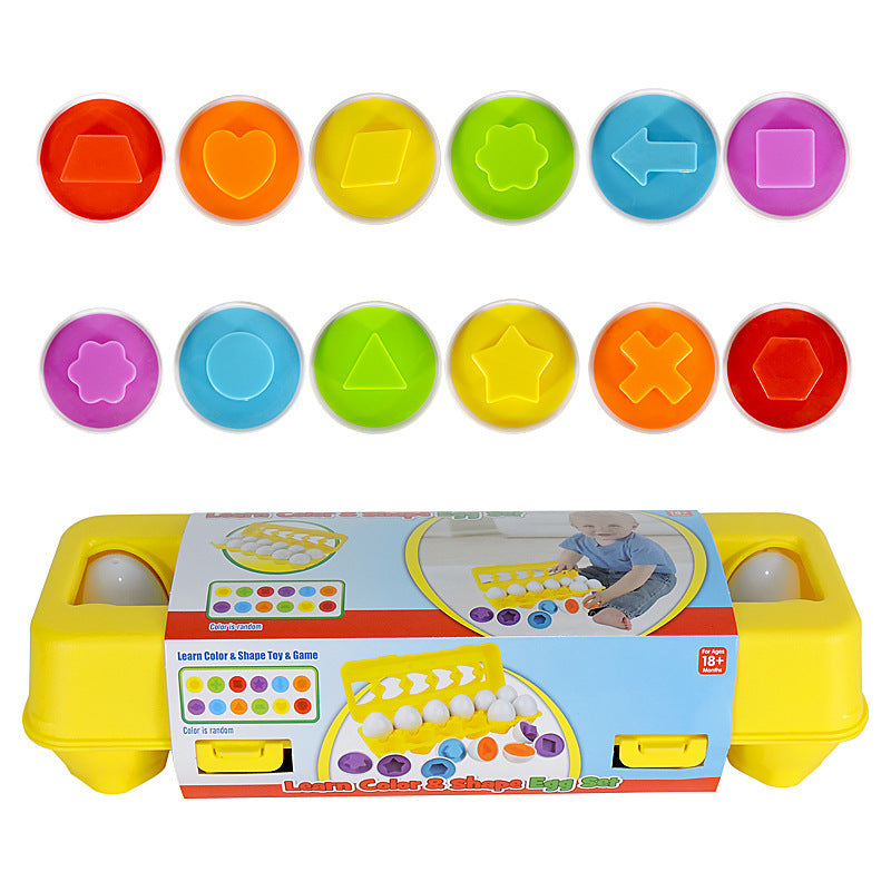 Baby Learning Educational Smart Egg Toy Games Shape Matching Sorters For Kids